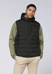 Steppweste Weste im gesteppten Puffer-Design 1 (1-tlg)
