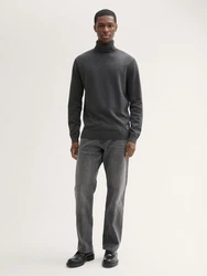 TOM TAILOR Straight Jeans TTMARVIN Hellgrau/Dunkelgrau/Grau