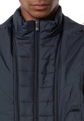 RedBridge Steppjacke Blazer-Stil mit abnehmbarem Kragen Dunkelblau/Blau/Grau/Dunkelgrau
