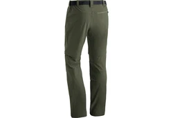 Maier Sports Funktionshose Zip Off Hose Tajo 2 Khaki/Dunkelgrün/Grün