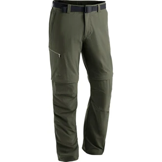 Maier Sports Funktionshose Zip Off Hose Tajo 2 Khaki/Dunkelgrün/Grün