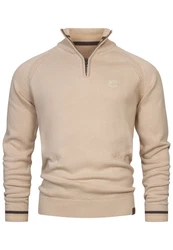 Indicode Strickpullover INSwift Beige/Khaki