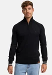 Indicode Strickpullover INSwift Dunkelgrau/Schwarz/Grau