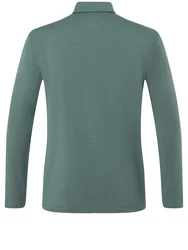 SUPER.NATURAL Langarmhemd ADVENTURE SHIRT Grün/Dunkelgrün