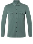 SUPER.NATURAL Langarmhemd ADVENTURE SHIRT Grün/Dunkelgrün