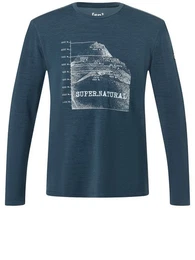 Sweatshirt fr Herren, Merino 7 PEAKS BRUSH LS Berg Motiv, atmungsaktiv