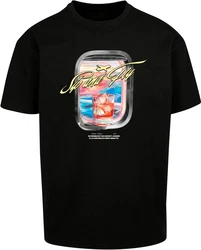 Mister Tee T-Shirt Sip&Fly Heavy Oversize Tee Schwarz