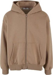 DEF Hoodie Zip Hoody Khaki/Beige/Braun/Grau