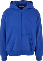 DEF Hoodie Zip Hoody Blau/Hellblau