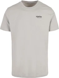 MisterTee T-Shirt Club Tee Braun/Khaki/Beige/Grau/Hellgrau