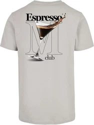 MisterTee T-Shirt Club Tee Braun/Khaki/Beige/Grau/Hellgrau
