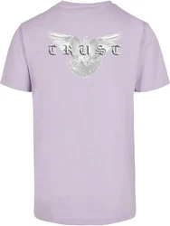 Mister Tee Trust Dove T-Shirt Lila