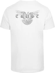 Mister Tee Trust Dove T-Shirt Grau/Beige/Weiß