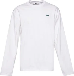 DEF Longsleeve Everyday Weiß/Dunkelblau/Schwarz