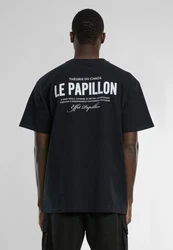 MT Upscale T-Shirt Theorie Du Chaos Oversize Tee Grün/Schwarz/Gelb