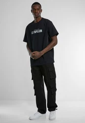 MT Upscale T-Shirt Theorie Du Chaos Oversize Tee Grün/Schwarz/Gelb