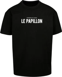 MT Upscale T-Shirt Theorie Du Chaos Oversize Tee Grün/Schwarz/Gelb