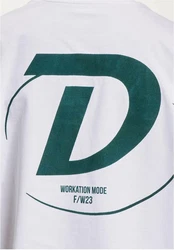 DEF T-Shirt Work T-Shirt Weiß/Schwarz