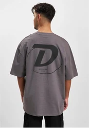 DEF T-Shirt Work T-Shirt Grau/Hellgrau/Dunkelgrau/Braun