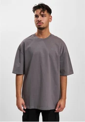 DEF T-Shirt Work T-Shirt Grau/Hellgrau/Dunkelgrau/Braun