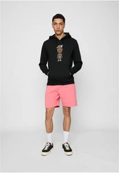 Mister Tee Hoodie LA Sketch Rosa/Beige
