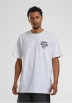 MT Upscale T-Shirt Baby Don't Cry Oversize Tee Weiß/Hellblau/Creme
