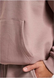 DEF Kapuzensweatshirt Frank Hoody Lila/Braun/Beige/Grau