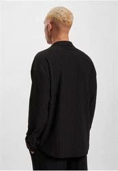 DEF Langarmhemd Cali Shirt Schwarz