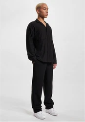 DEF Langarmhemd Cali Shirt Schwarz