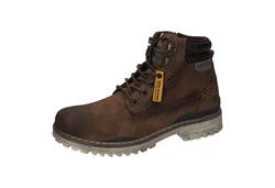 Dockers by Gerli Schnürboots mit Reißverschluss Braun/Dunkelbraun
