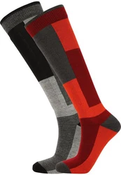 WHISTLER Socken Corsicana Mischfarben/Rot/Dunkelrot/Orange/Braun