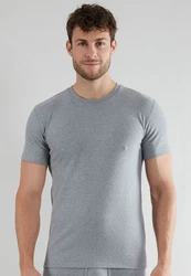 GTZBURG Unterhemd Thermo Slim Fit Hellgrau/Grau/Dunkelgrau