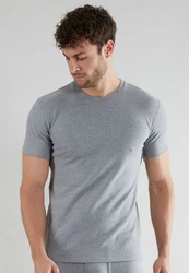 GTZBURG Unterhemd Thermo Slim Fit Hellgrau/Grau/Dunkelgrau