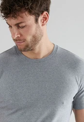 GTZBURG Unterhemd Thermo Slim Fit Hellgrau/Grau/Dunkelgrau