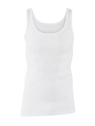 CALIDA Unterhemd Twisted Cotton Herren Weiß/Creme