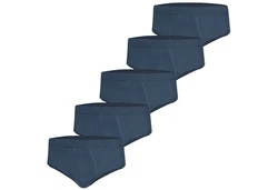ESGE Slip (5-St) Feinripp 5er Pack Dunkelblau/Blau