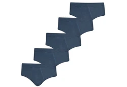 ESGE Slip (5-St) Feinripp 5er Pack Dunkelblau/Blau