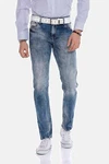 Cipo & Baxx 5-Pocket Jeans Straight Fit Blau/Hellblau