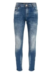 Cipo & Baxx 5-Pocket Jeans Straight Fit Hellblau/Blau