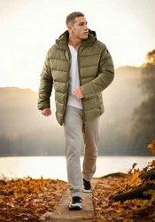 Arctic Seven Winterjacke ASRodrii Dunkelgrün/Khaki