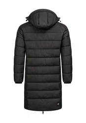 Alessandro Salvarini Winterjacke ASLoongi mit Teddyfell Schwarz/Grau/Dunkelgrau