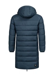 Alessandro Salvarini Winterjacke ASLoongi mit Teddyfell Dunkelblau/Blau/Hellblau