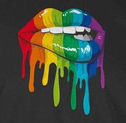 Shirtracer Tanktop Lippen LGBT & LGBTQ LGBT Kleidung Schwarz/Mischfarben
