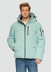 s.Oliver Anorak Steppjacke Regular Fit Hellgrün/Grün/Hellblau/Türkis