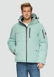 s.Oliver Anorak Steppjacke Regular Fit Hellgrün/Grün/Hellblau/Türkis