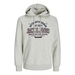 Jack & Jones Sweatshirt JJELOGO SWEAT HOOD 2 COL 24/25 NOOS Grau/Hellgrau/Braun/Khaki/Creme
