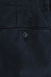 Next Chinohose Slim Fit Premium-Chinohose Dunkelblau/Hellblau/Blau