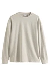 Next Langarmshirt Relaxed Fit Khaki/Beige/Grau