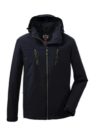 Funktionsjacke KOW 163 MN SFTSHLL JCKT SCHWARZ