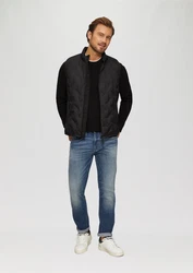 s.Oliver Strickpullover mit Musterstruktur Schwarz